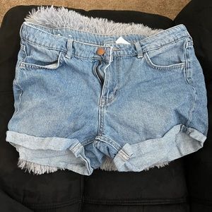 h&m jean shorts